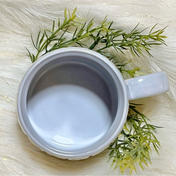 Starbucks 2016 10 oz Grayish Blue Mermaid tail Gold Accent Coffee Mug - Picture 3 of 10